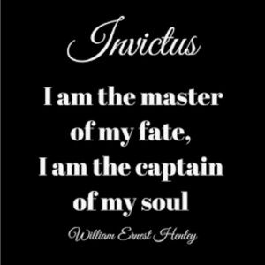 You Are The Master Of Your Fate